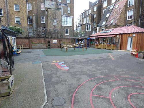 Colville Primary School KS1 Playground