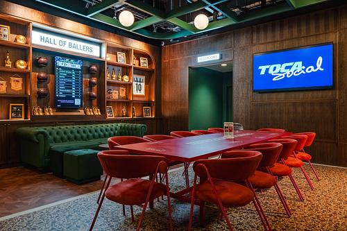 TOCA Social, Westfield, White city Hall of Ballers