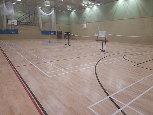 Southchurch High School Sports Hall - Half for use ONLY during exams (TL & AM Approval)
