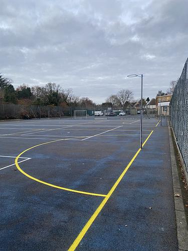 St Albans Girls' School Netball courts -  court 5