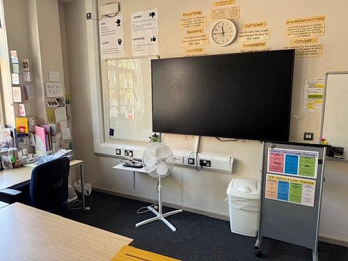 Newham Collegiate Sixth Form Centre Classroom 4