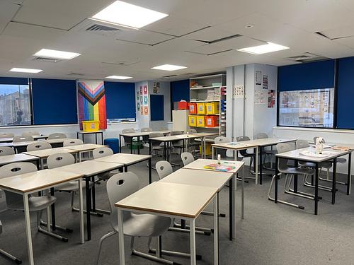 Wapping High School Classroom 1F