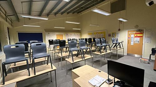 Oaks Park High School Classroom D12