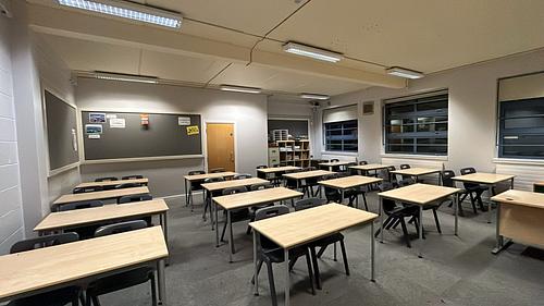 Oaks Park High School Classroom D7 G