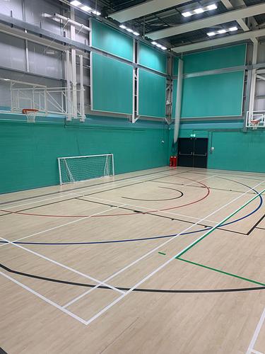Houstone School Badminton Court 1