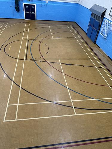King Harold Academy  Badminton Court Five
