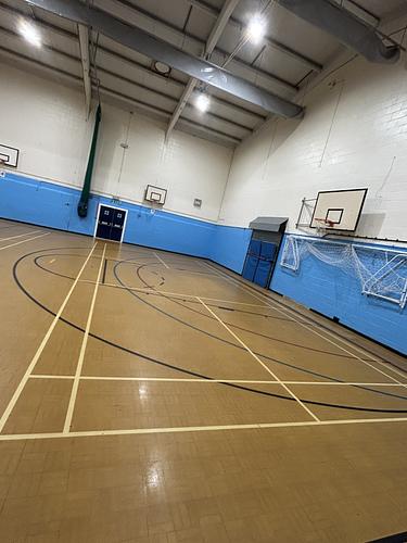 King Harold Academy  Badminton Court One