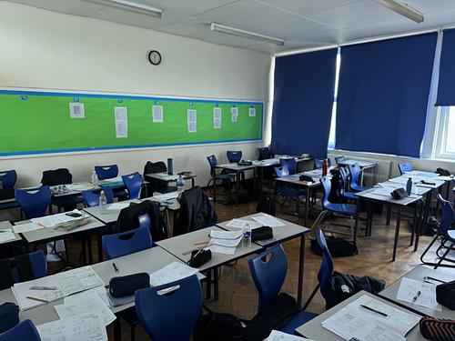 Beths Grammar School Classroom B9
