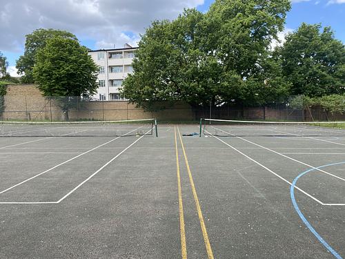 La Sainte Union Catholic School MUGA Court Half Count 1