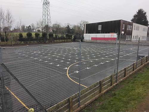 Kibworth Mead Academy Netball Court/2 Mini Netball Courts 