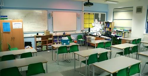 Oaks Park High School Classroom PE Block 