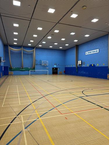 Budehaven Community School Badminton Court 1