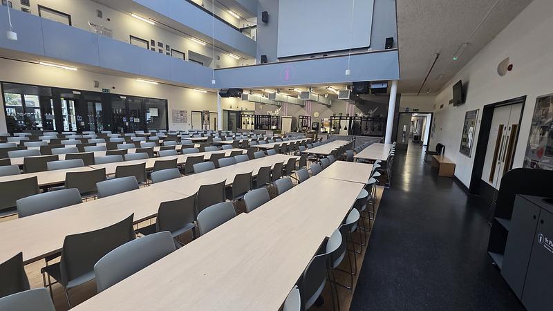 St Paul's Way Secondary School Atrium/Dining Hall 1 - photo 4