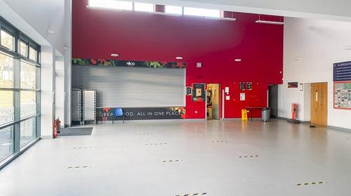 Aldercar High School Dining Hall