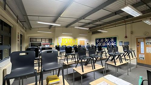 Oaks Park High School Classroom D14