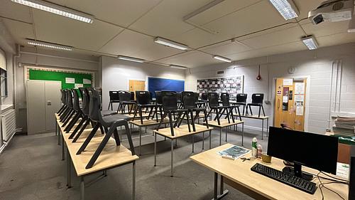 Oaks Park High School Classroom D2 G