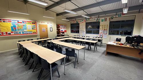 Oaks Park High School Classroom D15