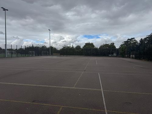 Stockwood Park Academy Multi use Games Area Single Netball Court