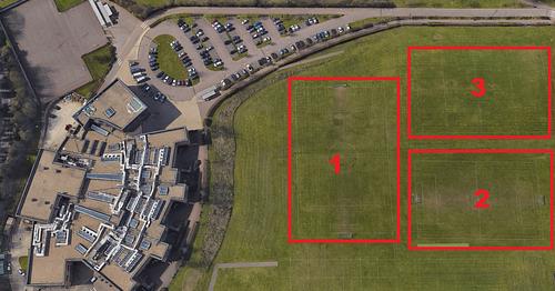 St Johns Catholic Comprehensive School Footbal Pitch 3 (72m x 45m) no goalposts
