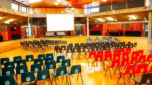 Acland Burghley School Assembly Hall