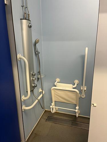 Aldercar High School Changing Rooms Accessible 