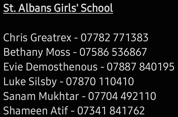 St Albans Girls' School 0 Staff Planner - photo 2