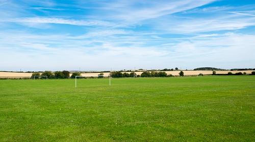 Aldercar High School 9v9 grass pitch