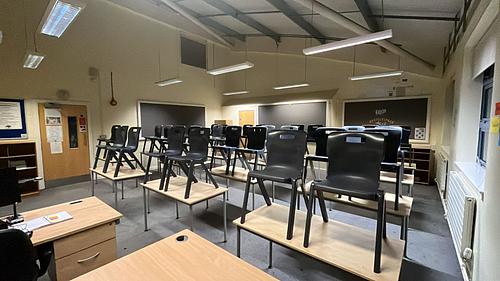 Oaks Park High School Classroom D9