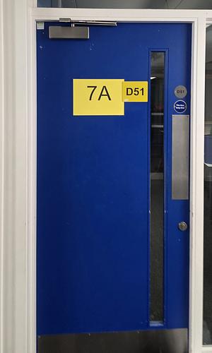 Clapton Girls Academy D51 Maths Classroom