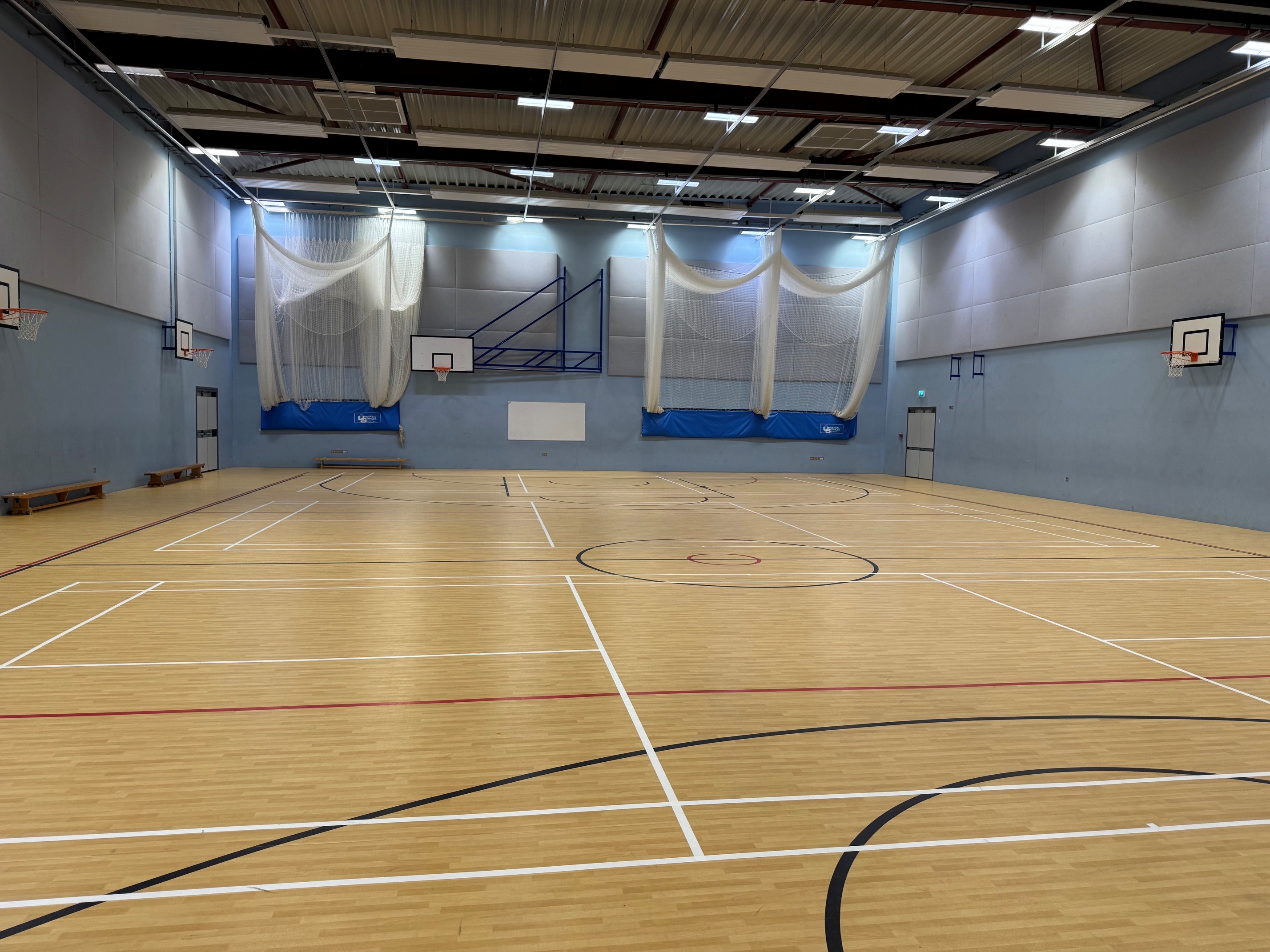 Hockerill Anglo-European College Sports Hall - photo 1