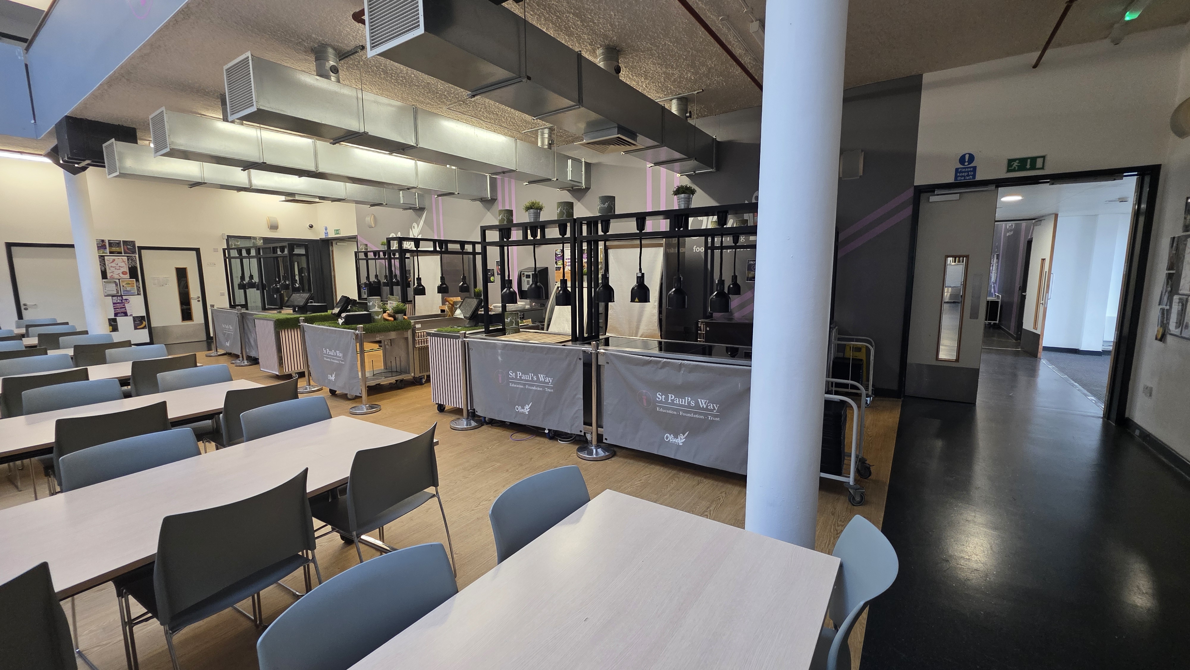 St Paul's Way Secondary School Atrium/Dining Hall 1 - photo 3