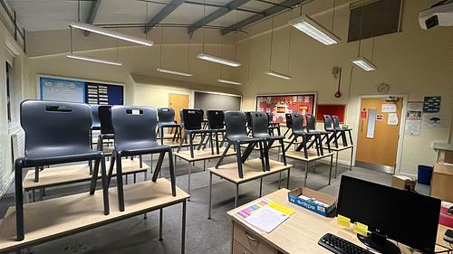 Oaks Park High School Classroom D10