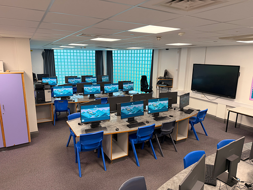 Gartree High School IT Suite 1
