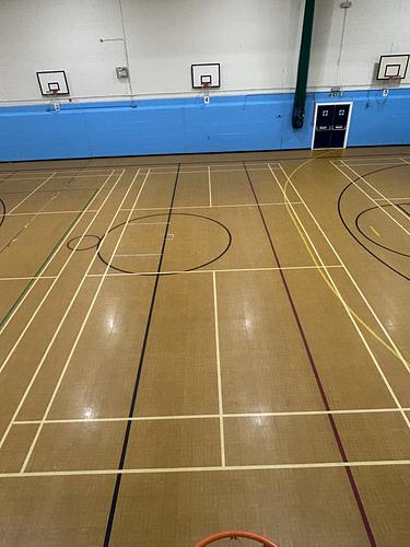 King Harold Academy  Badminton Court Three