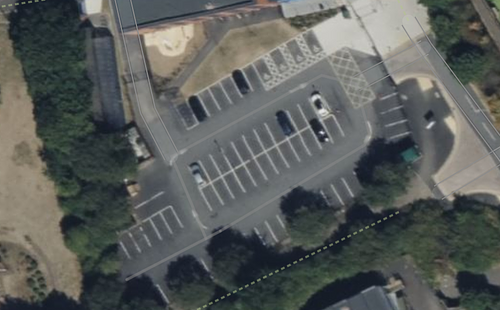Castle Mead Academy Back Car Park