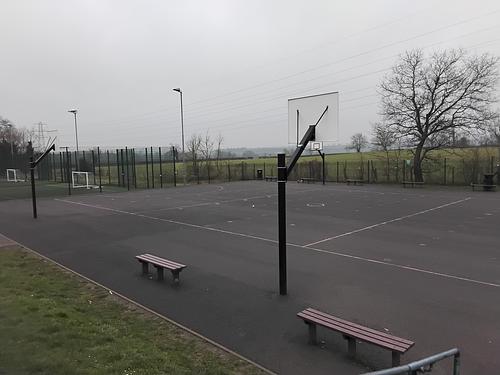 Kibworth Mead Academy Netball Court/2 Mini Basketball Courts 