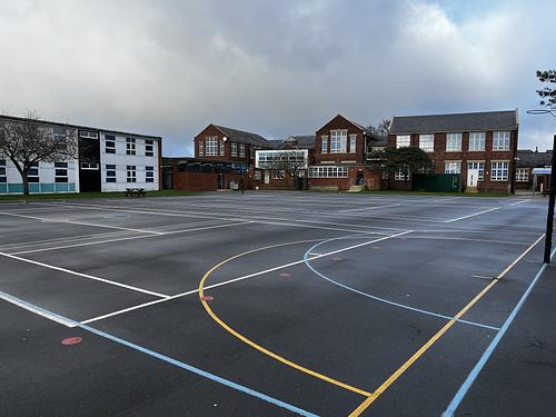 Great Yarmouth Charter Academy Netball Court