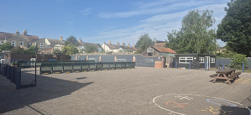 Stradbroke Primary Academy School playground