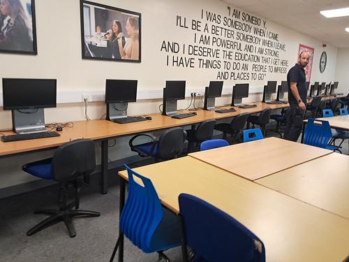 Queen Katharine Academy Sixth Form/Green Room Area( for use (by approval) of large theatre bookings only)