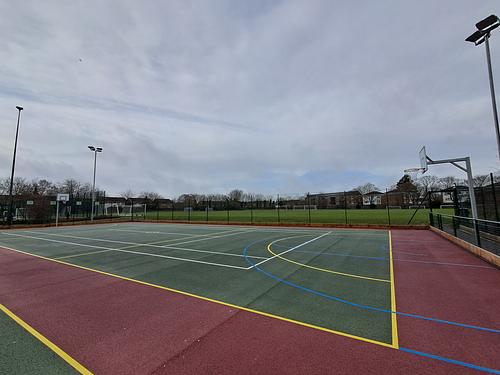 Blenheim High School MUGA 1 court