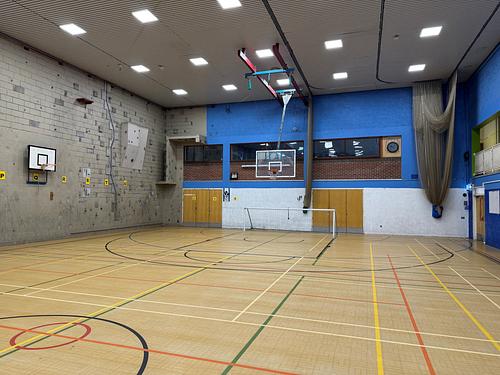 Budehaven Community School Badminton Court 3