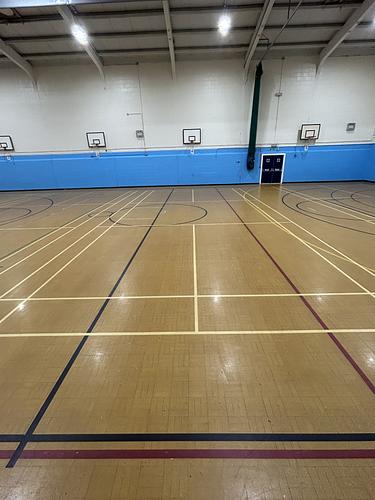 King Harold Academy  Badminton Court Two