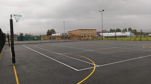 Moulton School and Science College Hard Surface Court 4
